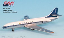 InFlight 500 Sabena 00-SRB SE-210 1:500 Scale Die-Cast Model Airplane