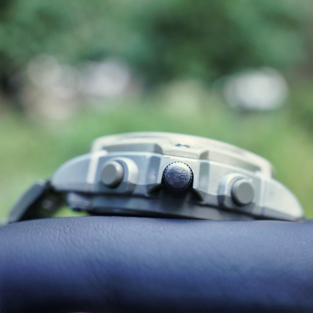 Casio Abx-24 Twincept Wrist Watch Module 2359 Vintage Old