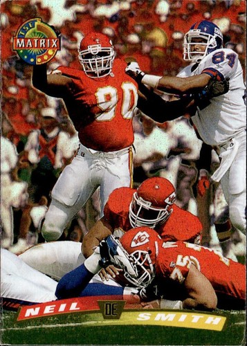 1996 Topps Stadium Club Matrix #70 - Neil Smith - Picture 1 of 2