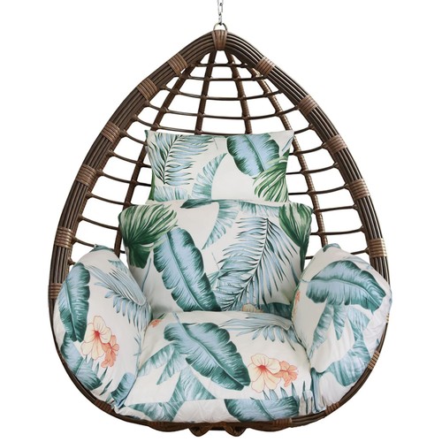Soft Hanging Egg Swing Seat Chair Cushion Pad Garden Patio Thick Hammock Pillow - Picture 47 of 56