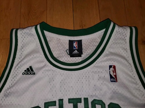 2008 adidas Delonte West White BOSTON CELTICS Mens NBA Team Swingman JERSEY XL - Picture 6 of 19