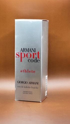 Armani Sport Code Athlete 75ml Eau de Toilette Fresh Spray NEW SEALED
