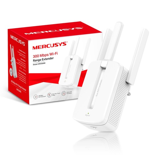 WiFi Extender Booster App Control 3 Antennas 2 Modes Transmission Rate 300Mbps - Picture 1 of 6