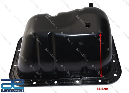 Engine Oil Sump Pan Steel For Suzuki Van Carry van 0.8L F8B 11510M79104 S2u - Picture 3 of 9