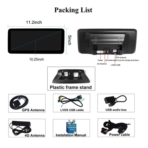 For Mercedes CLS W218 NTG5.0 Android Screen Apple Carplay Autoradio GPS 10.25” - Bild 8 von 13