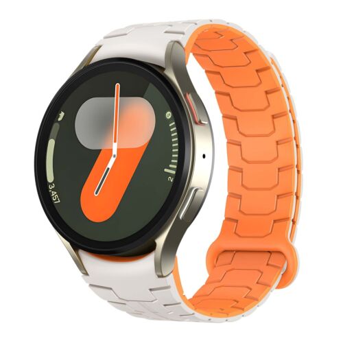 Silicone Magnetic Sports Watch Band Strap For Samsung Galaxy Watch 7/6/5/4/FE - Picture 8 of 29