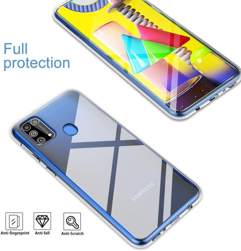 COVER CUSTODIA PER SAMSUNG GALAXY M53 5G TRASPARENTE TPU SLIM MORBIDA ULTRASLIM - Foto 3 di 7