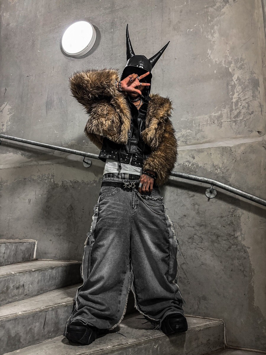 Opium Playboi Carti Devil Horns Dunce Cap Hat (Ecco2k style