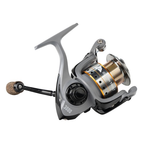 Spinning Fishing Reel, 5.1:1 Gear Ratio, Gray - Picture 4 of 6