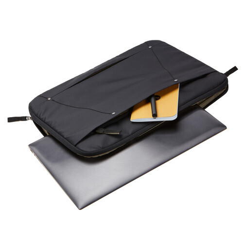 Case Logic 37cm Deco Sleeve Case Bag Pouch Storage for 14" Laptop/MacBook Black - Picture 4 of 4