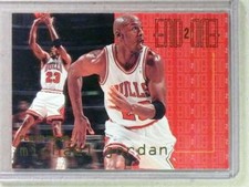 1995-96 Fleer End 2 End Michael Jordan #9