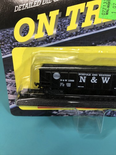 Vintage Maisto ON TRACK Train Car Norfolk & Western Die Cast W3 - Picture 3 of 4