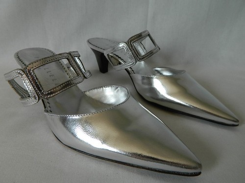 5 36 Argent Argent 3 Soire Excellent Parallele De Etat Chaussures 5 Mules xqXI80