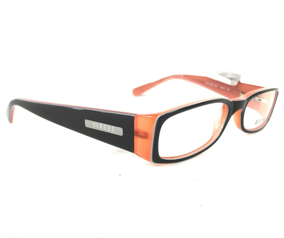 Versus by Versace Eyeglasses Frames MOD.8046 561 Black Clear Pink 51-16 ...
