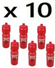 Drinks Bottle Job Lot X10 Bulk Chicago Bulls NBA Sports Water Flasks
