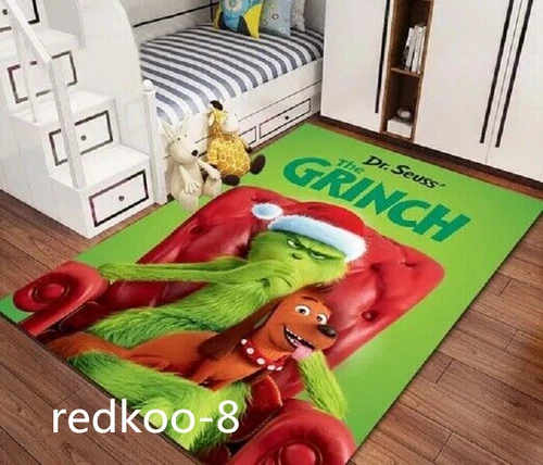 La pesadilla antes de Navidad Grinch alfombra suelo felpudo alfombra antideslizante DE - Imagen 14 de 15