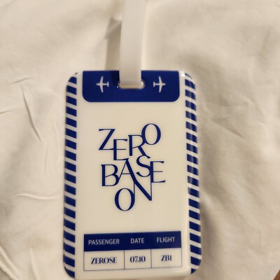 ZB1 ZEROBASEONE luggage tag VISIT KOREA YEAR POP-UP THE MOVING