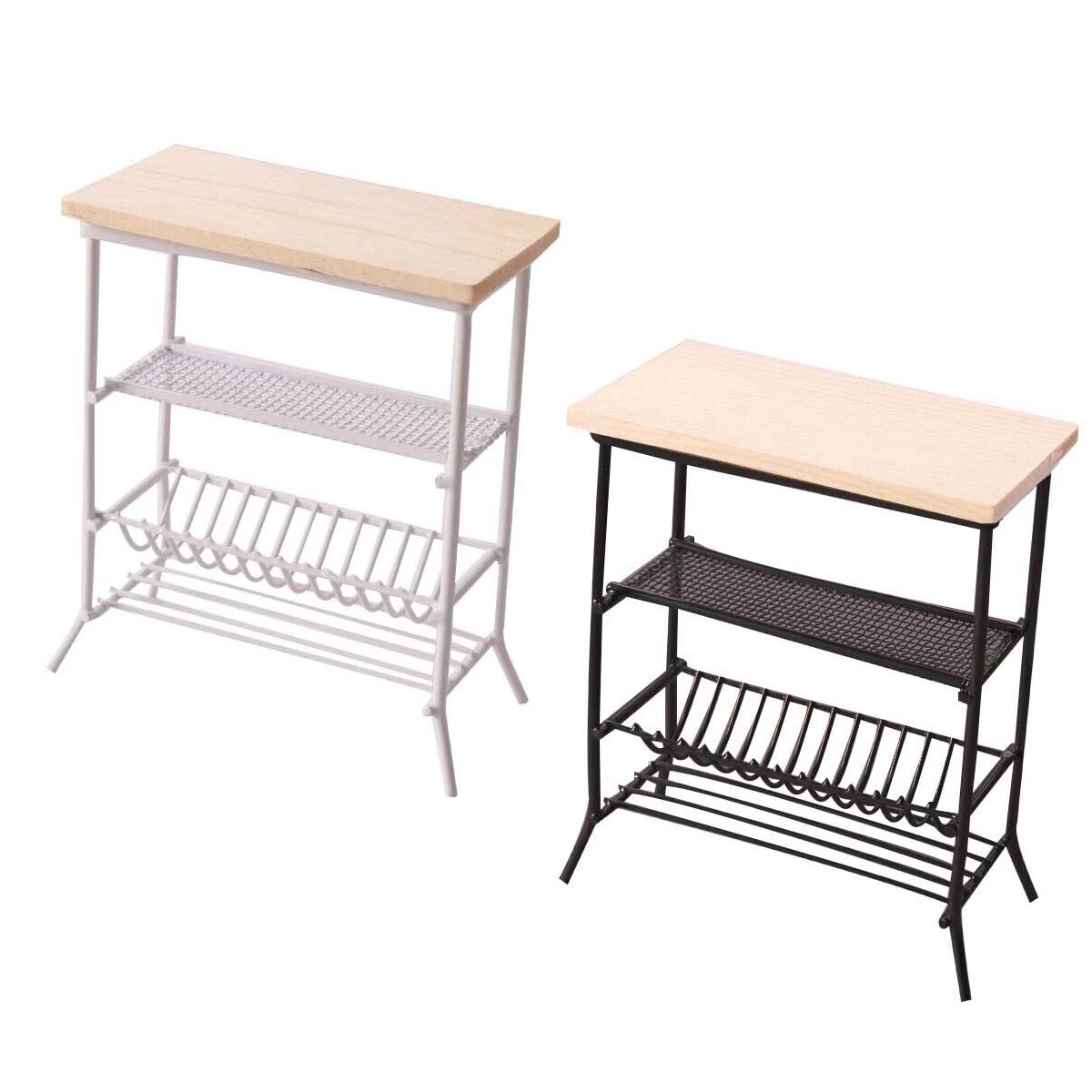 1 12 Scale Dollhouse Miniature Furniture Kitchen Tray Rack Metal