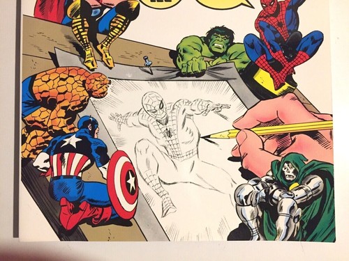 HOW TO DRAW COMICS THE MARVEL WAY~STAN LEE & JOHN BUSCEMA~Fireside Books~NEW - Picture 4 of 12