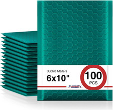Bubble Mailers 6X10" 100 Pack Opaque Bubble Mailer Usable Size 6X9" Padded Envel