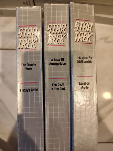 Star Trek Collectors Edition VHS (Lot Of 29) - Picture 7 of 14
