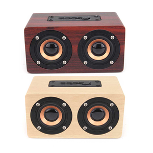 wooden loudspeaker