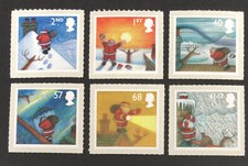 GB 2004 MNH Father Christmas Mint Stamp Set with FREE UK P&P