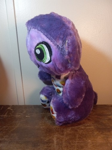 A &A Global Junk Food Animals Monkey Purple 11" Plush EUC  - Picture 4 of 10