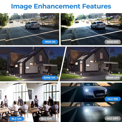 Dahua 8MP 4K Full Color Doppia Luce IP Camera AI IPC-HDW2849TM-S-IL N82DJS2 Colore - Foto 11 di 24