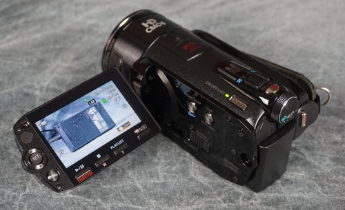 Canon VIXIA HF S10 Full HD 1080p AVCHD 32GB Flash Camcorder 10x W/ Extras Tested - Picture 3 of 12