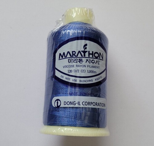 Marathon Stickmaschine Faden für Brother Janome 50+ Farben 1.000m Rollen - Bild 136 von 146