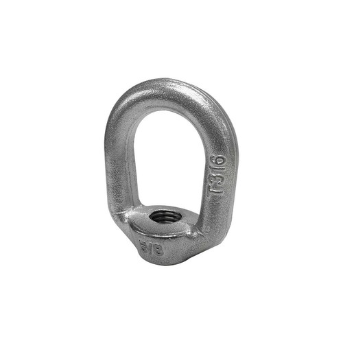 5/8" Threaded Eye Nut Ring Oval Lifting Marine Forged Style SS T316 WLL 3,440LB - Picture 1 of 3