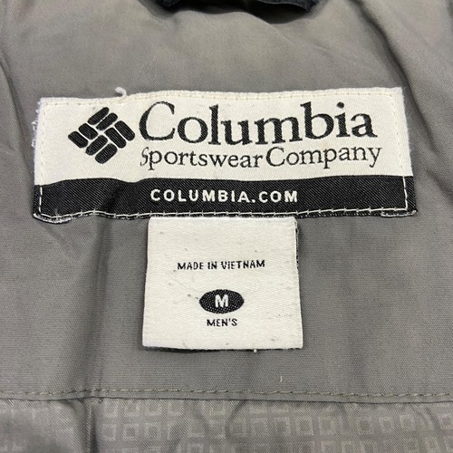 COLUMBIA SPORTSWEAR Omni Shield Black/Grey Hooded Waterproof Jacket Men's Size M - Picture 4 of 11