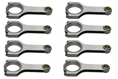 Eagle SBF 4340 Forged H-Beam Rods - 5.400 w/2.123 Pin Eagle SBF 4340 Forged H-Beam Rods - 5.400 w/2.123 Pin
