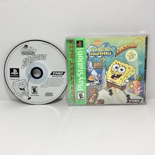 SpongeBob SquarePants: SuperSponge Sony PlayStation 1 PS1 Complete CIB