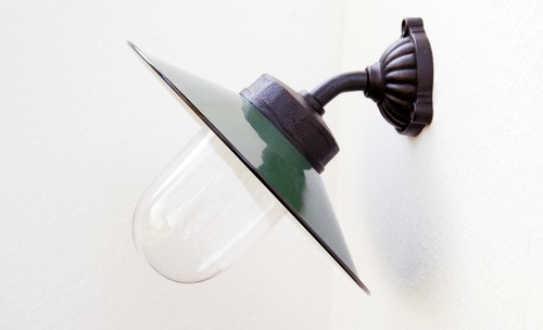 Kleine Außenleuchte Hoflampe Wandlampe Gartenlampe Außenlampe Modell Winkl - Bild 1 von 21