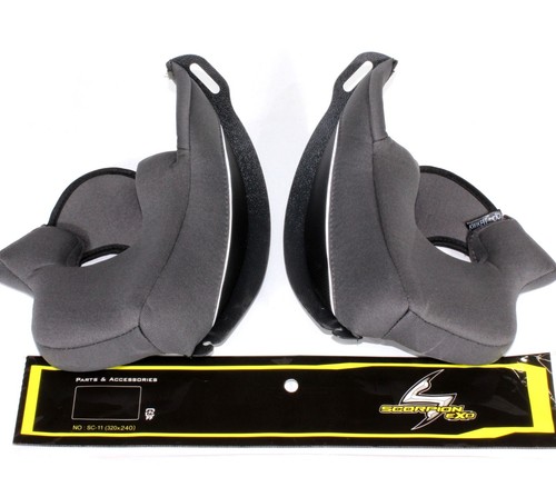 Scorpion Replacement Cheek Pads XXL for EXO-AT950 and EXO GT920 75-02245 - Picture 2 of 2