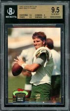 Brett Favre Card 1992 Stadium Club #683 BGS 9.5