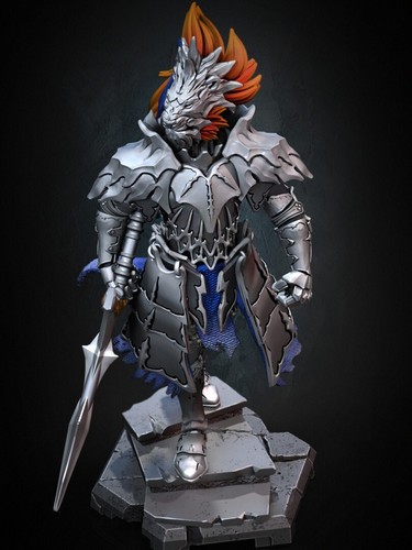 Dragun Studios | Kimba white Lion Knight | D&D TTRPG - Picture 3 of 8