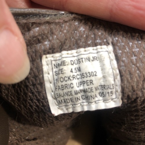 Real Tree Boys Camoflauge Boots Style Dustin Jr Sz 4.5M - Picture 5 of 10