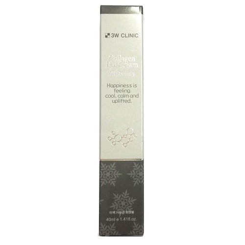 Crema de ojos de colágeno CLINIC 3W 40 ml/blanqueadora, antiarrugas, húmeda/NO.1 hecha en Corea - Imagen 4 de 6