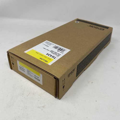 NEW Epson T6424 C13T642400 Yellow Ink for Stylus Pro 7700 7890 7900 9700 Ex 2016 - Picture 3 of 6