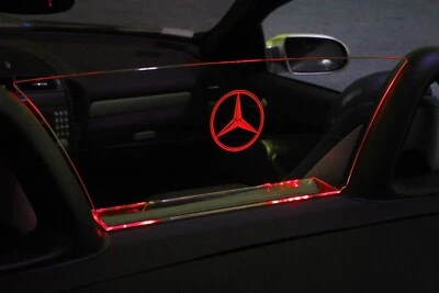 2005-2011 Wind Deflector fits Mercedes SLK R171 Windscreen Illumination Kit - Bild 1 von 4
