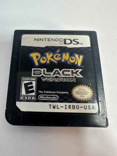 Pokémon Black Version (Nintendo DS, 2011) - Cartridge Only - Authentic Tested
