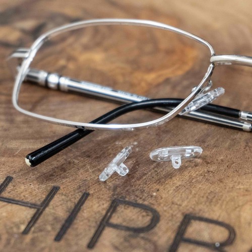 Replacement Nose Pads for Montblanc Eyeglasses Sunglasses Screw-In Square Fit - Picture 1 of 9