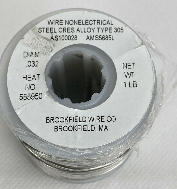 MILITARY GRADE NONELECTRICAL STEEL WIRE 1LB ROLL