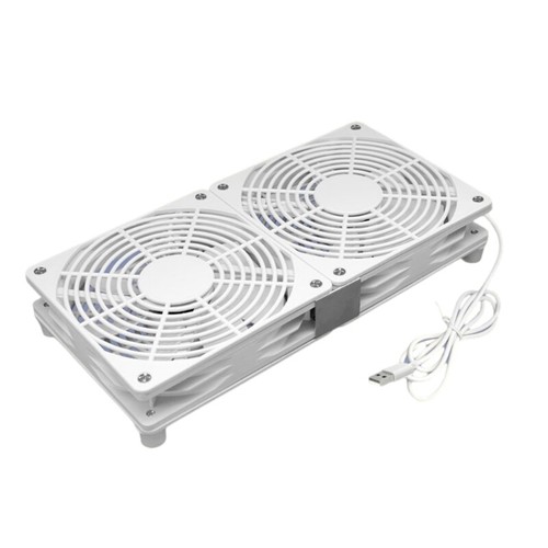 5V USB PC Router Fan Cooling Fan 1800rpm Speed Portable Cooling Fan Replacement - Picture 2 of 12