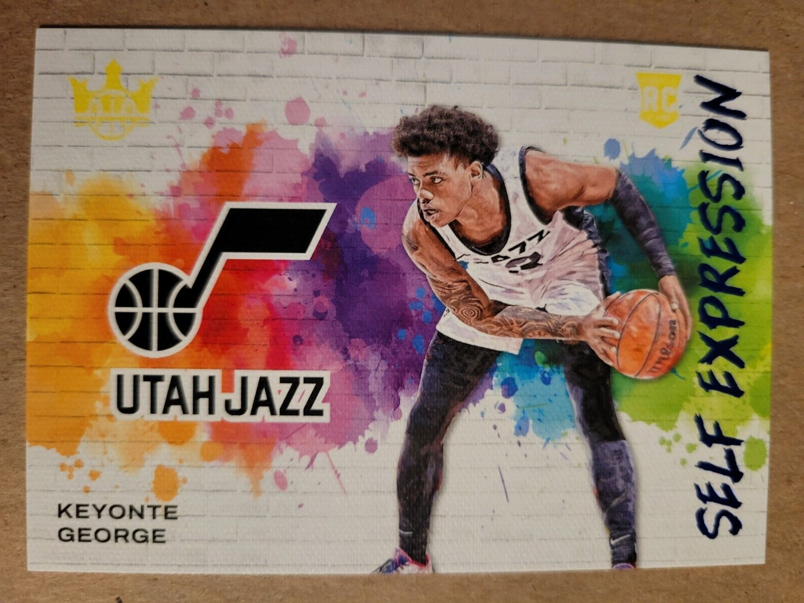 2023-24 Panini Court Kings Self Expression BLUE 09/25 Keyonte George RC