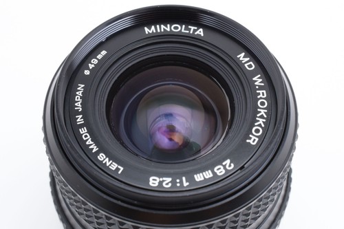 MINOLTA MD W.ROKKOR 28mm f2.8 MF Wide Angle Lens For MD Mount (#2452904) - Picture 12 of 12
