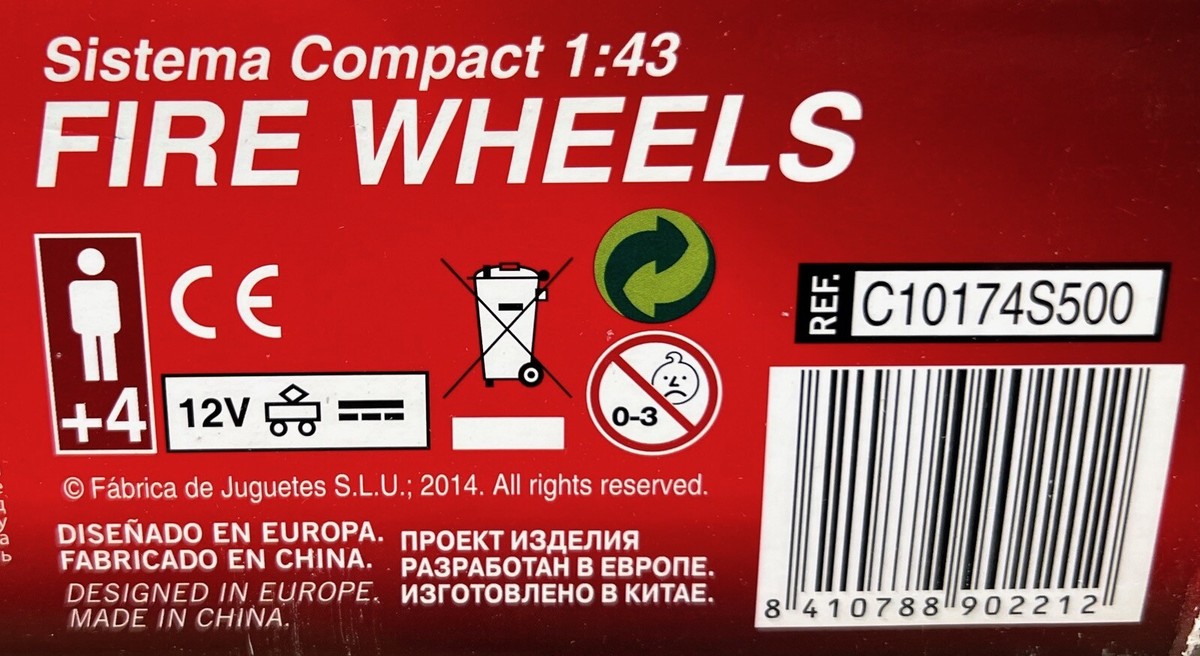 Scalextric compact fire wheels hotsell
